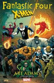 Cover von Fantastic Four und die X-Men: Die Art Adams Collection