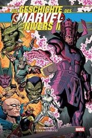 Cover von Die Geschichte des Marvel-Universums