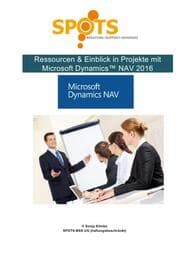 Cover von Ressourcen & Einblick in Projekte mit Microsoft Dynamics NAV2016/Bd. 8