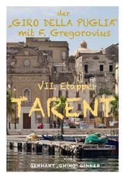 Cover von der 'GIRO DELLA PUGLIA' mit F.Gregorovius VIII.