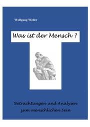 Cover von Was ist der Mensch?
