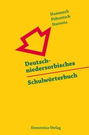 Cover von Deutsch-niedersorbisches Schulwörterbuch