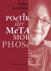 Cover von Poetik der Metamorphose