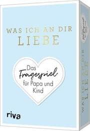 Cover von Was ich an dir liebe - Das Fragespiel für Papa und Kind