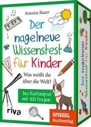 Cover von Der nagelneue Wissenstest für Kinder - Was weißt du über die Welt?