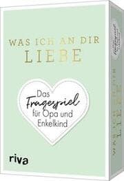 Cover von Was ich an dir liebe - Das Fragespiel für Opa und Enkelkind