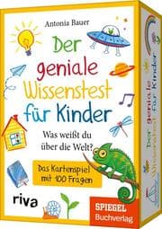 Cover von Der geniale Wissenstest für Kinder - Was weißt du über die Welt?