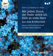 Cover von Mit jedem Druck der Feder drück ich Dich an mein Herz - Aus dem Briefwechsel