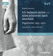 Cover von Ich bedaure nichts/Alles schmeckt nach Abschied