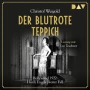 Cover von Der blutrote Teppich. Hollywood 1922: Hardy Engels zweiter Fall