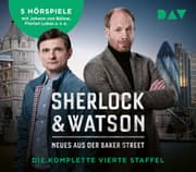 Cover von Sherlock & Watson - Neues aus der Baker Street. Die komplette vierte Staffel