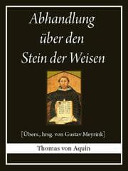 Cover von Abhandlung über den Stein der Weisen