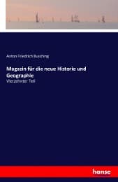 Cover von Magazin für die neue Historie und Geographie