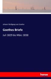 Cover von Goethes Briefe