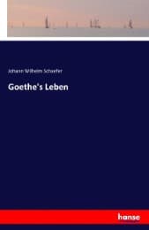 Cover von Goethe's Leben