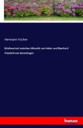 Cover von Briefwechsel zwischen Albrecht von Haller und Eberhard Friedrich von Gemmingen