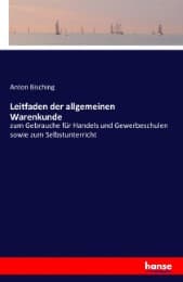 Cover von Leitfaden der allgemeinen Warenkunde