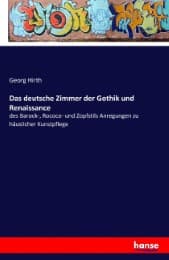 Cover von Das deutsche Zimmer der Gothik und Renaissance