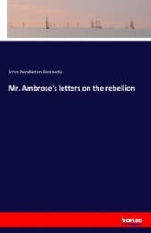 Cover von Mr. Ambrose's letters on the rebellion