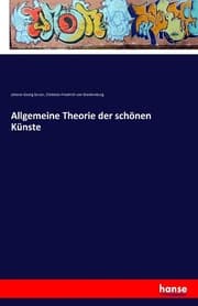 Cover von Allgemeine Theorie der schönen Künste