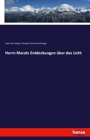 Cover von Herrn Marats Entdeckungen über das Licht