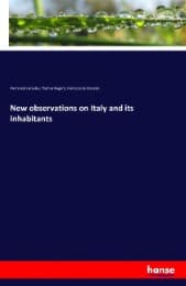 Cover von New observations on Italy and its inhabitants