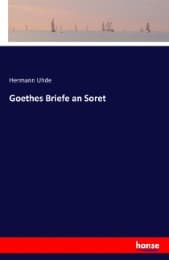 Cover von Goethes Briefe an Soret