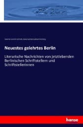 Cover von Neuestes gelehrtes Berlin