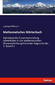 Cover von Mathematisches Wörterbuch