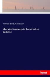 Cover von Über den Ursprung der homerischen Gedichte