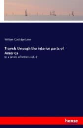 Cover von Travels through the interior parts of America