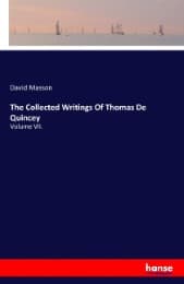 Cover von The Collected Writings Of Thomas De Quincey