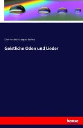 Cover von Geistliche Oden und Lieder
