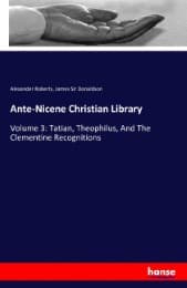 Cover von Ante-Nicene Christian Library