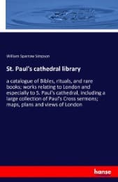 Cover von St. Paul's cathedral library
