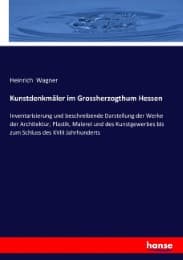 Cover von Kunstdenkmäler im Grossherzogthum Hessen