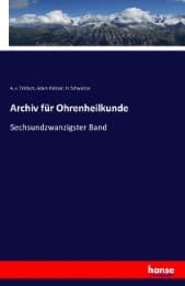 Cover von Archiv für Ohrenheilkunde