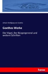 Cover von Goethes Werke