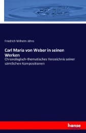 Cover von Carl Maria von Weber in seinen Werken