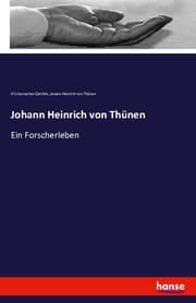 Cover von Johann Heinrich von Thünen