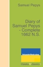 Cover von Diary of Samuel Pepys - Complete 1662 N.S.