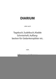 Cover von Diarium