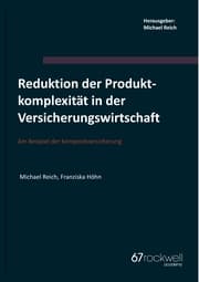 Cover von Reduktion der Produktkomplexität in der Versicherungswirtschaft