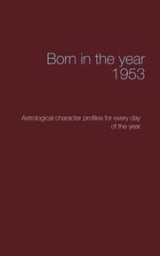Cover von Born in the year 1953