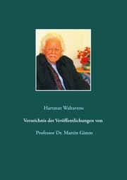 Cover von Verzeichnis der Veröffentlichungen von Prof. Dr. Martin Gimm