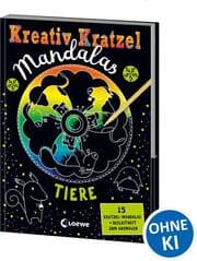 Cover von Kreativ-Kratzel Mandalas: Tiere