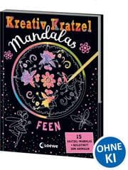 Cover von Kreativ-Kratzel Mandalas: Feen