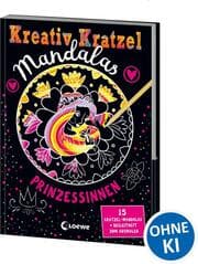 Cover von Kreativ-Kratzel Mandalas - Prinzessinnen
