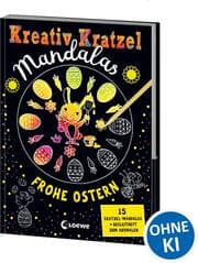 Cover von Kreativ-Kratzel Mandalas: Frohe Ostern