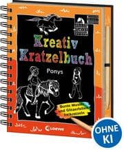 Cover von Kreativ-Kratzelbuch: Ponys